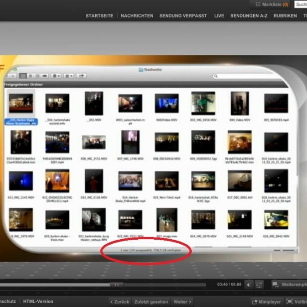 Auf diese Einlage hätten die Sendungsmacher wohl ungern verzichtet. Doch im Netz wurden sofort Zweifel laut, ob tatsächlich über 500 Videos zum Hit &quot;&quot; an Wiener Orten für die Stadtwette gedreht und eingeschickt worden waren. Lanz hatte dagegen gewettet. Um 22.45 Uhr war kurz ein Computer-Ordnerfenster mit eingesendeten Dateien in der Show eingeblendet – wie ein Twitter-User feststellte, war in der Unterzeile des Fensters aber nur von „124 Dateien“ zu lesen.