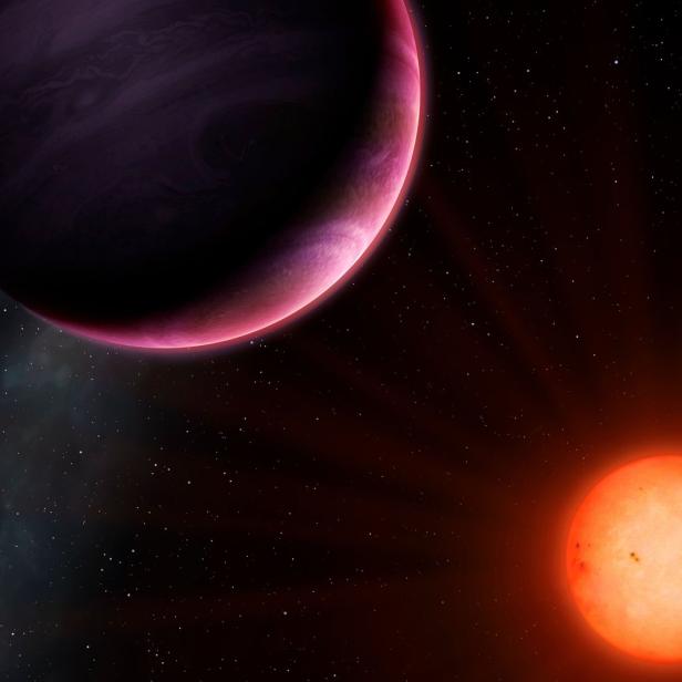 Der neu entdeckte Exoplanet ist gigantisch und sollte theoretisch selbst ein Stern sein