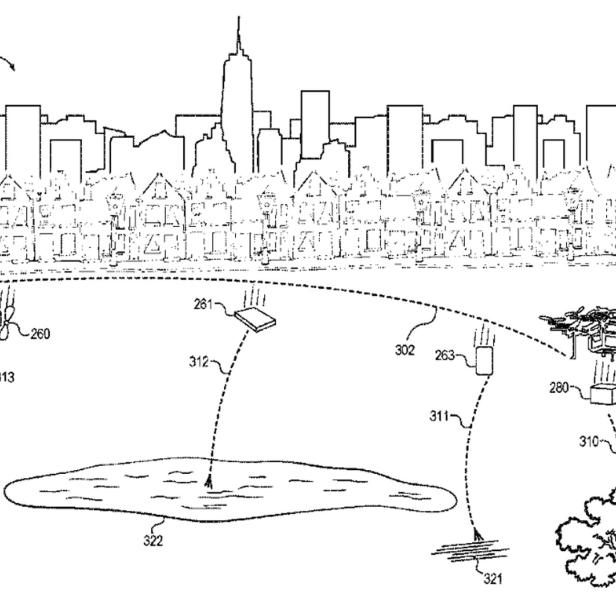 Amazon hat in den USA ein Patent auf einen Selbstzerstörungsmechanismus für Drohnen erhalten