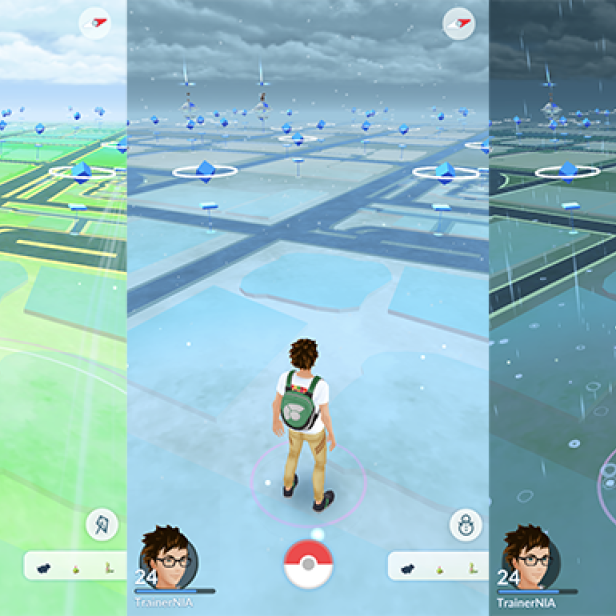 Pokémon Go passt sich künftig den echten Wetterbedingungen am Spielort an