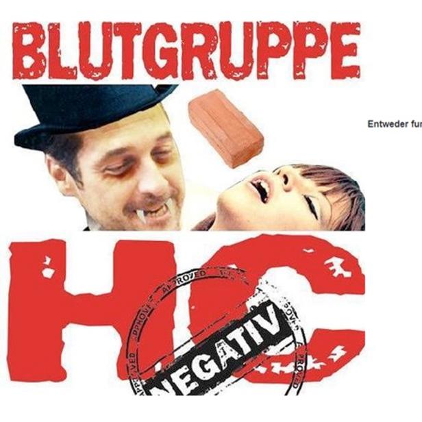 Wieder einmal wurde die Satire-Seite Blutgruppe HC Negativ gesperrt