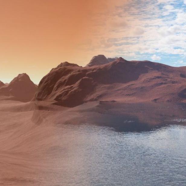 Wissenschaftler rätseln: Wo ist das Wasser auf dem Mars hin?