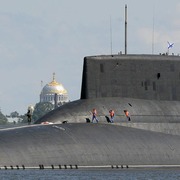 Das russische U-Boot Dmitry Donskoy