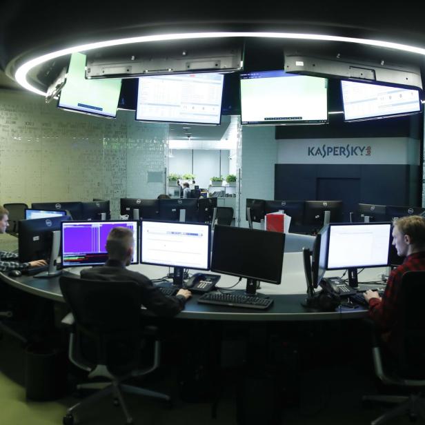 Kaspersky-Büro in Moskau