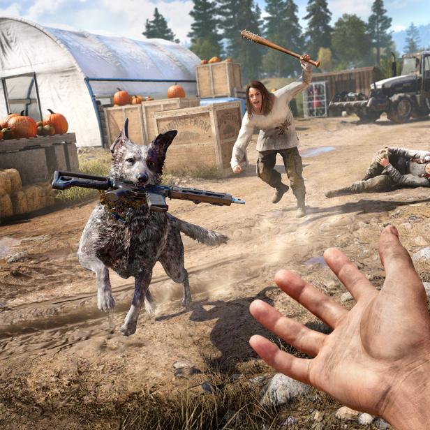 In Far Cry 5 liefert man sich Schießereien mit Rednecks