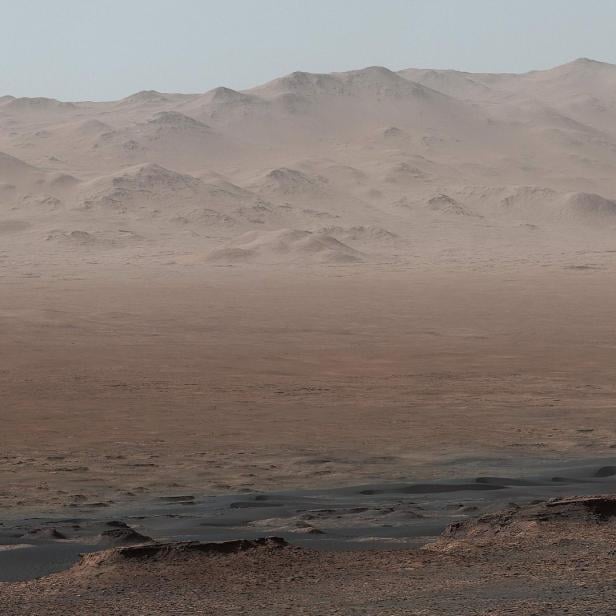 Panorama Foto vom Mars