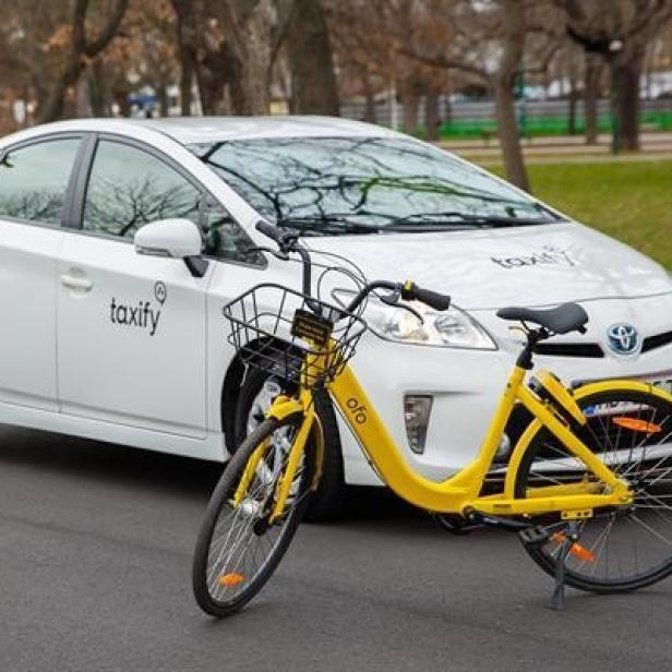 Ofo und Taxify Verleih