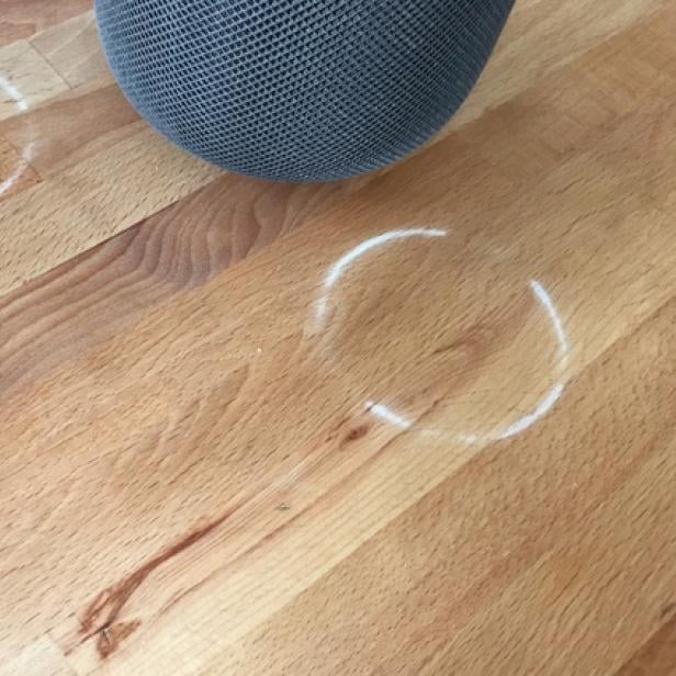 Apple HomePod hinterlässt weiße Flecken auf Holzoberflächen