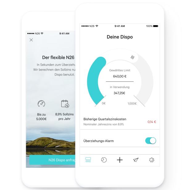 N26 startet Sparangebot und Überziehungsrahmen in Österreich