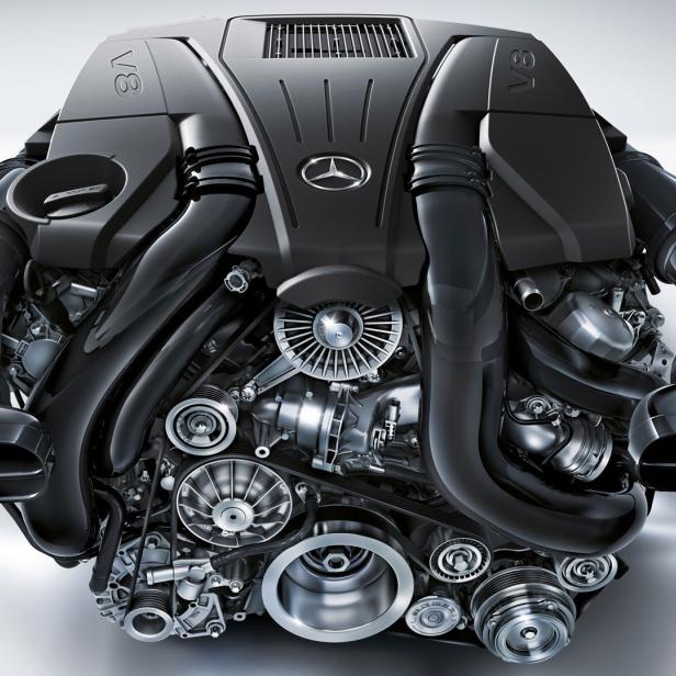 Mercedes V8 Benzinmotor