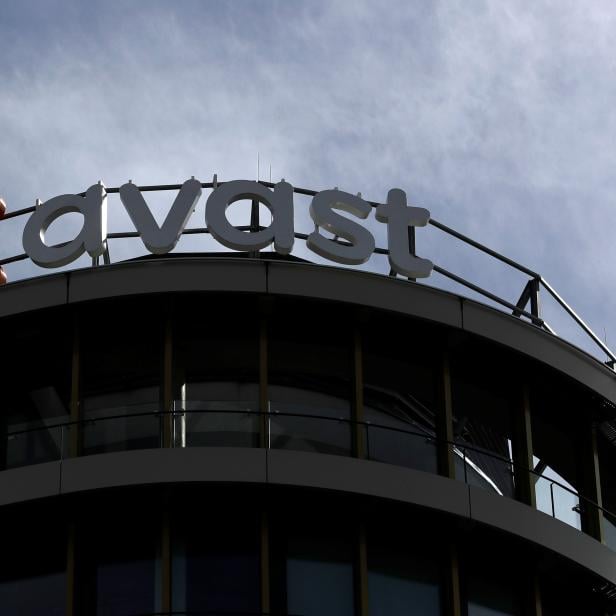 The logo of Avast Software company is seen at its headquarters in Prague