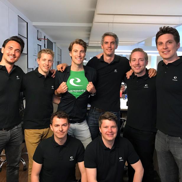 Das Team des Start-ups Eversports