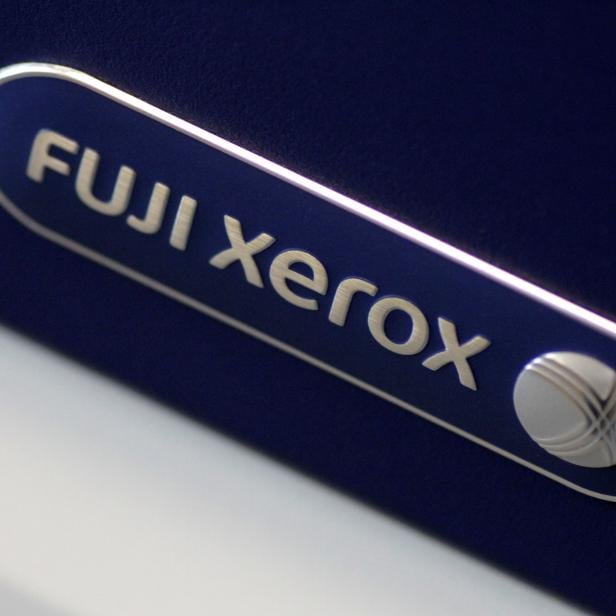 Illustration photo of the Fuji Xerox logo