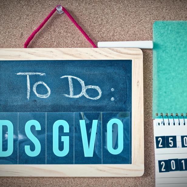 Board To Do DSGVO (General Data Protection Regulation) in English To Do GDPR (General Data Protection Regulation) for the introduction of the DSGVO in the EU on 25.05.2018