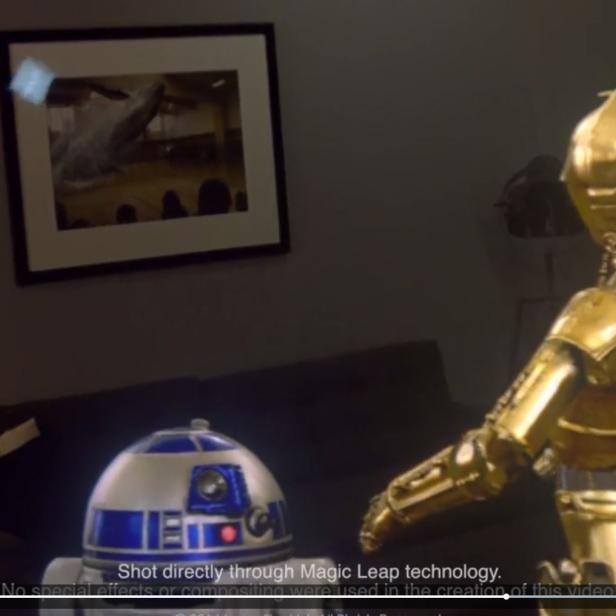 Screenshot aus dem Star-Wars-Magic-Leap-Video