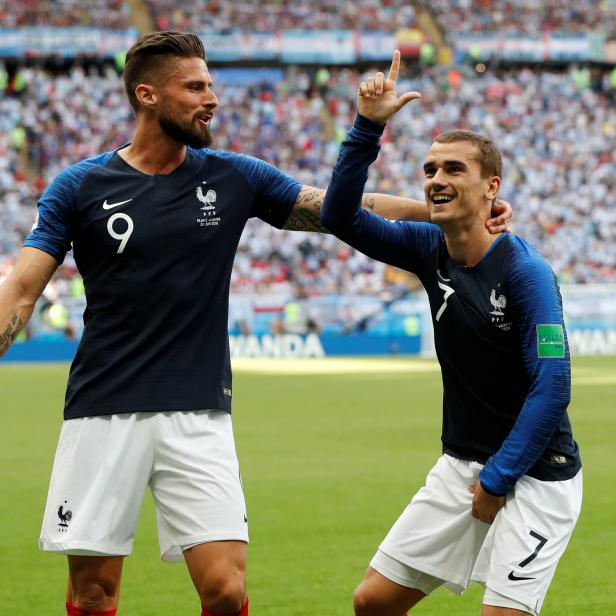 World Cup - Round of 16 - France vs Argentina