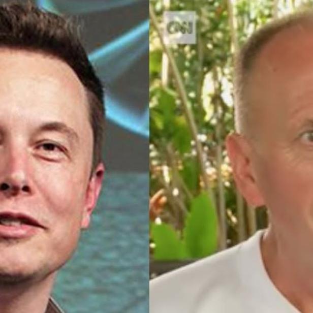 Elon Musk und Vern Unsworth