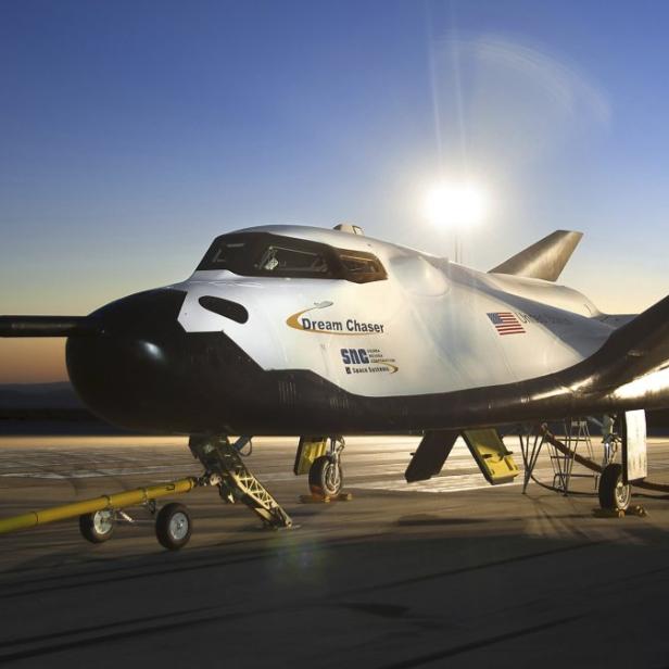 Der Dream Chaser ist das Prunkstück der Sierra Nevada Corporation (SNC).