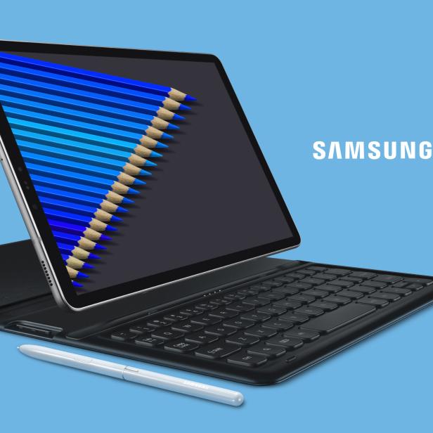 Samsung Galaxy Tab S4 mit Tastatur-Cover