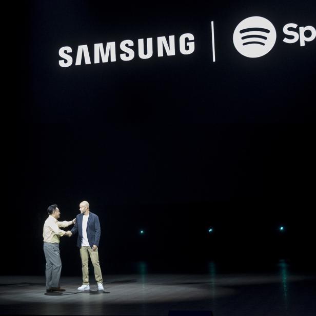 Spotify kooperiert mit Samsung