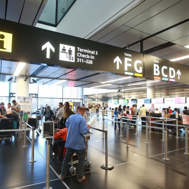 Flughafen Wien Schwechat.
