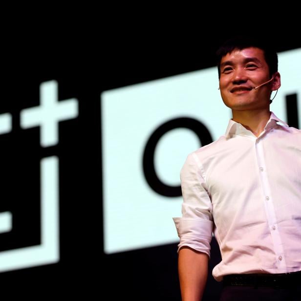 Pete Lau, founder and CEO of China's mobile company OnePlus, attends the launch of OnePlus 5 in Mumbai