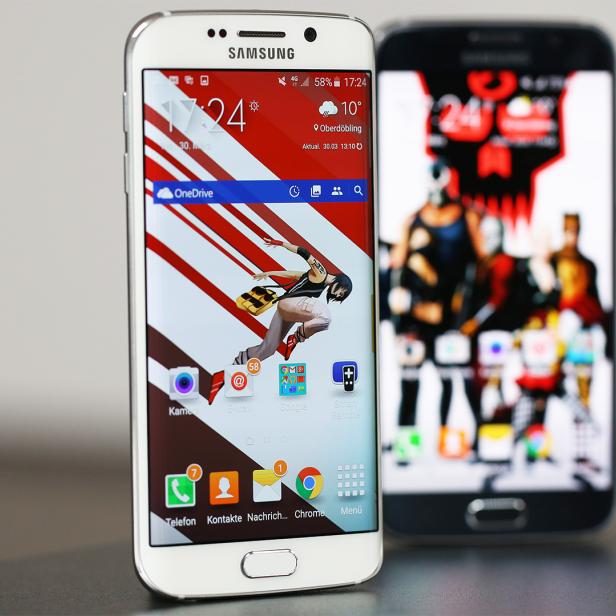 Galaxy S6 und S6 Edge (vorne)