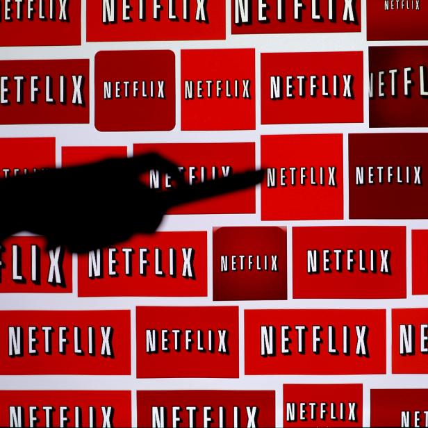 FILE PHOTO: The Netflix logo is shown in this illustration photograph in Encinitas