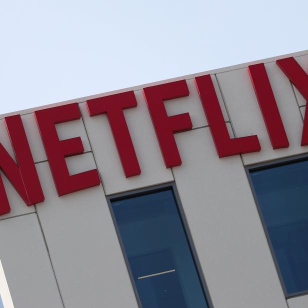 The Netflix logo is seen on their office in Hollywood, Los Angeles