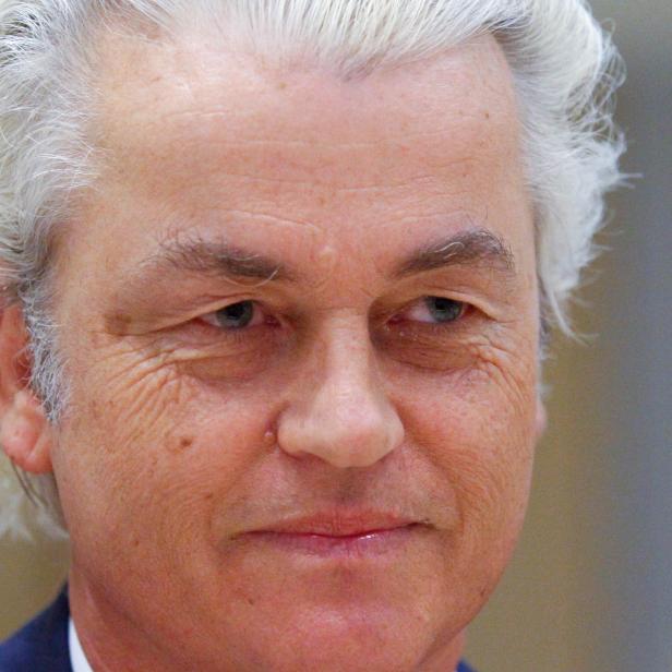 FILE PHOTO: Dutch anti-Islam politician Geert Wilders appears in court in Amsterdam