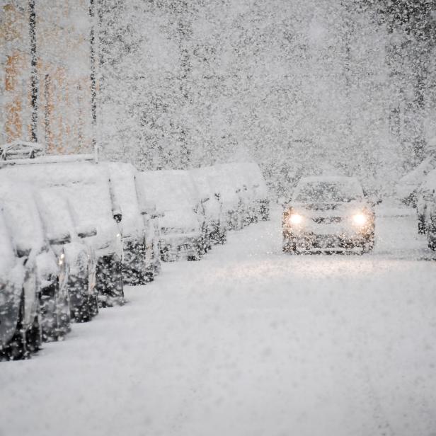 Wintereinbruch in München