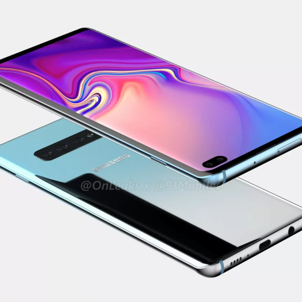 So soll angeblich das Samsung Galaxy S10+ aussehen