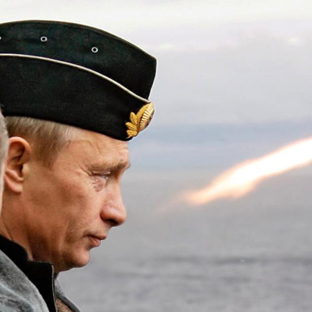 Wladimir Putin war beim Raketentest dabei (Archivbild)