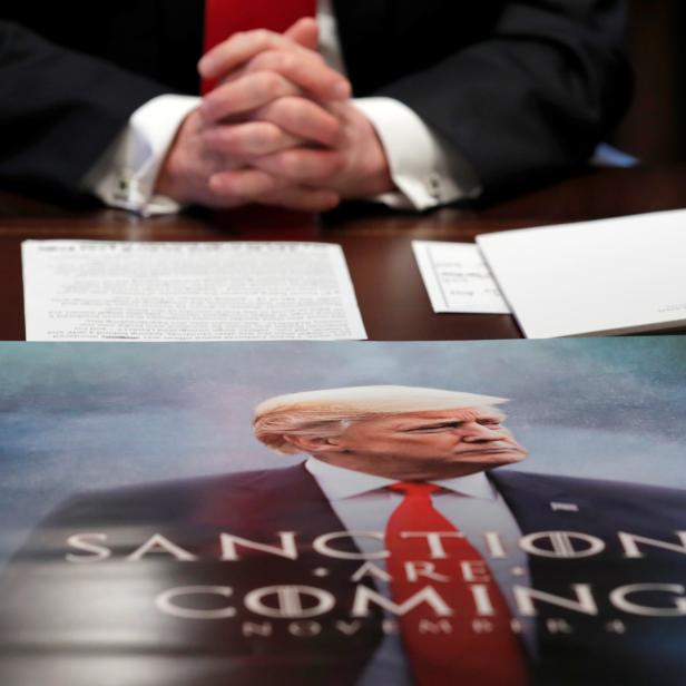 U.S. President Donald Trump speaks in the Cabinet Room at the White House in Washington