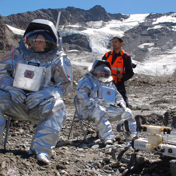 Marssimulation AMADEE-15 des Österreichischen Weltraumforums am Kaunertaler Gletscher in Tirol