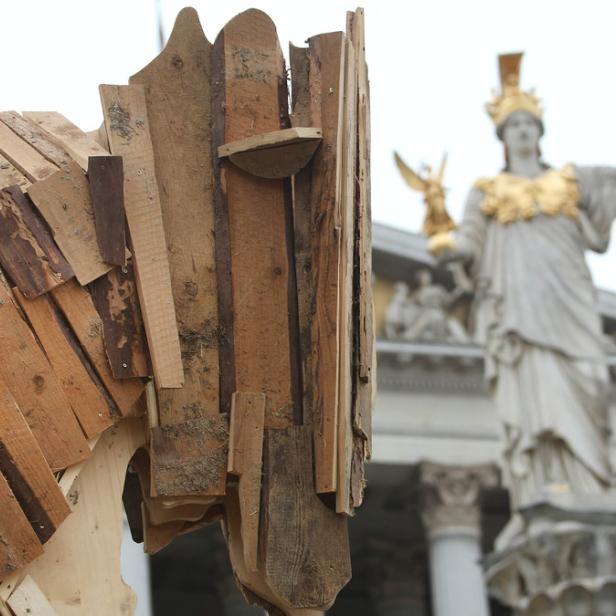 TTIP-Demo vor dem österreichischen Parlament