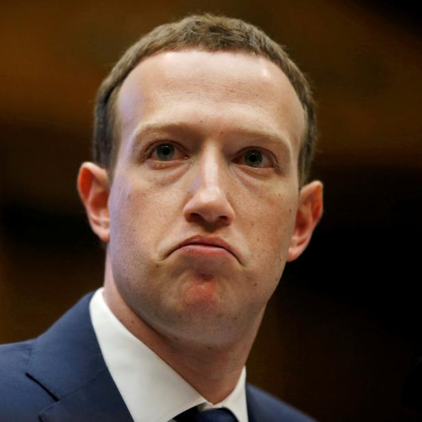 FILE PHOTO: Facebook CEO Mark Zuckerberg testifies before the House Energy and Commerce Committee hearing in Washington