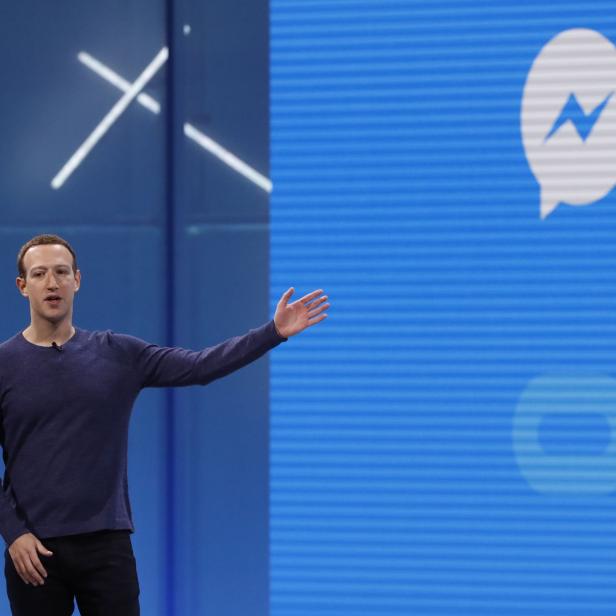 Facebook CEO Mark Zuckerberg speaks at Facebook Inc's annual F8 developers conference in San Jose