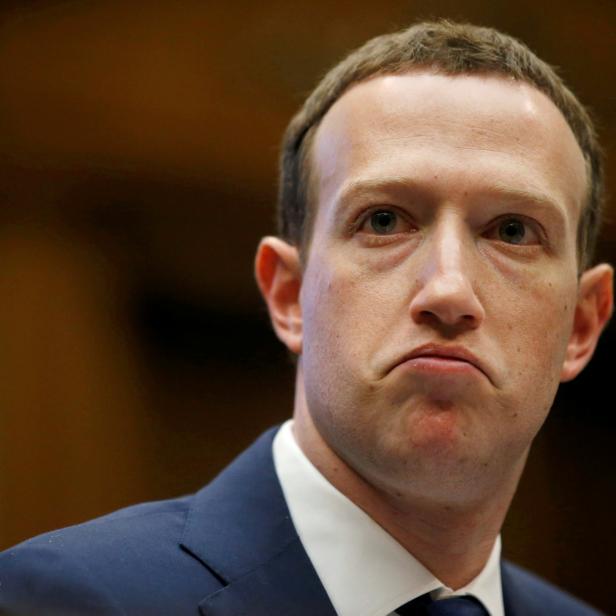 FILE PHOTO: Facebook CEO Mark Zuckerberg testifies before the House Energy and Commerce Committee hearing in Washington