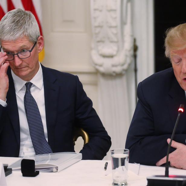 U.S. President Trump participates in American Workforce Policy Advisory Board meeting at the White House in Washington