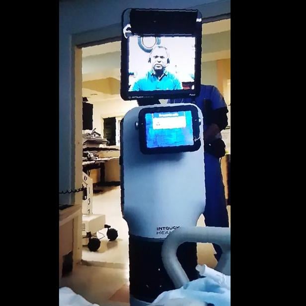 US-TECHNOLOGY-HEALTH-ROBOT-DOCTOR