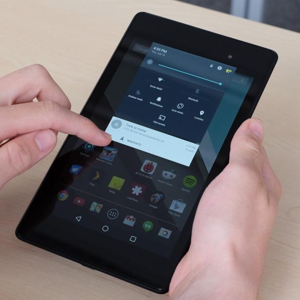 Eine Vorabversion von Android 5.0 auf einem Nexus 7 von Asus