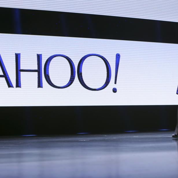 Yahoo-CEO Mayer kündigte mit der Bekanntgabe der Quartalszahlen den Deal an, von dem vor allen Aktionäre profitieren werden