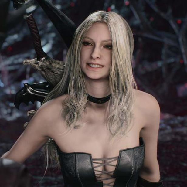 Trish aus Devil May Cry 5: Ihr Hintern wurde zensiert. Aber nur außerhalb Japans