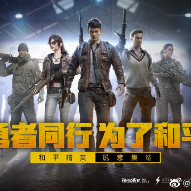 Die chinesische Version von PUBG heißt Game for Peace