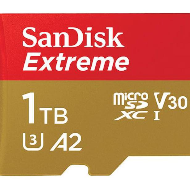 Die neue 1-Terabyte-Speicherkarte von SanDisk