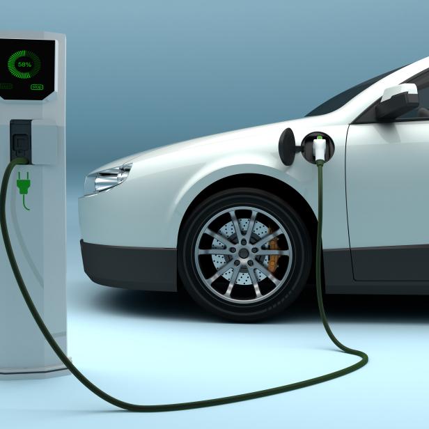 Charging Electric Car