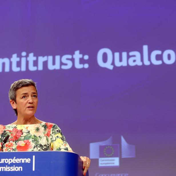 BELGIUM-EU-POLITICS-ECONOMY-US-IT-QUALCOMM-COMPETITION