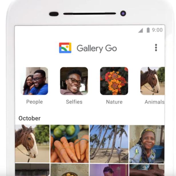 Google Gallery Go organisiert und bearbeitet Bilder auch ohne Internetverbindung