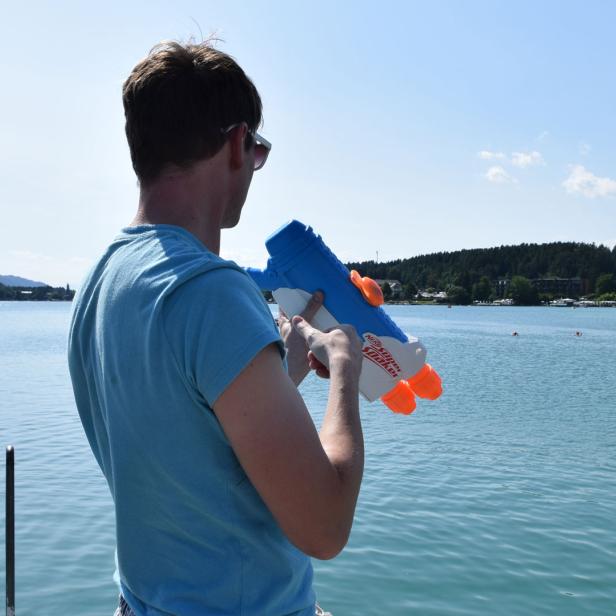 Die futurezone beim nicht alltäglichen Testeinsatz am Badesee